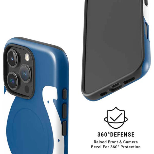 NFL Indianapolis Colts Large Logo iPhone 16 Pro Magsafe Impact Case